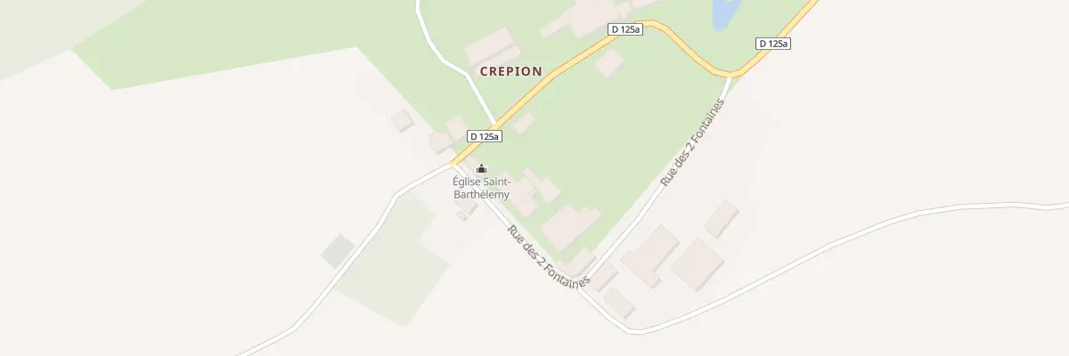 Plan du 5 Rue des Deux Fontaines à Moirey-Flabas-Crépion
