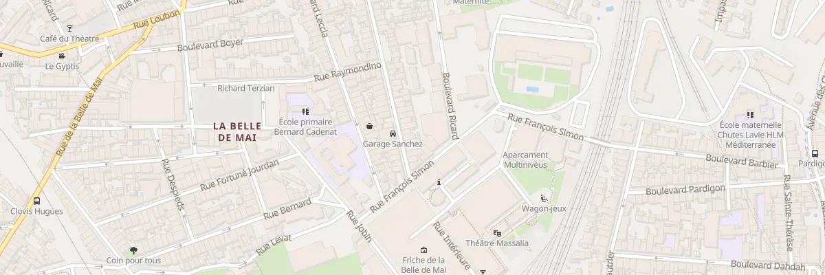 Plan du 12 Bd Allemand à Marseille 3e Arrondissement