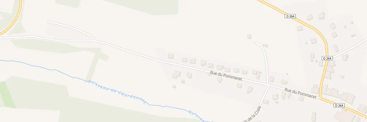 Plan du 24 Rue du Pommeret à Bannes