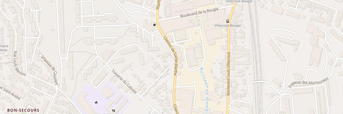 Plan du 2 Tsse du Croissant Dore à Marseille 14e Arrondissement