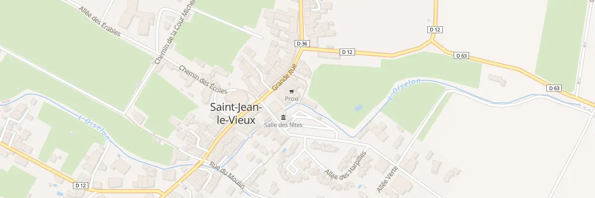 Plan du 52 Trab de la Tour à Saint-Jean-le-Vieux