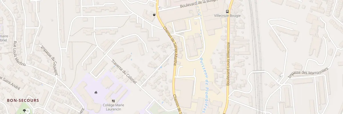 Plan du 5 Tsse du Croissant Dore à Marseille 14e Arrondissement