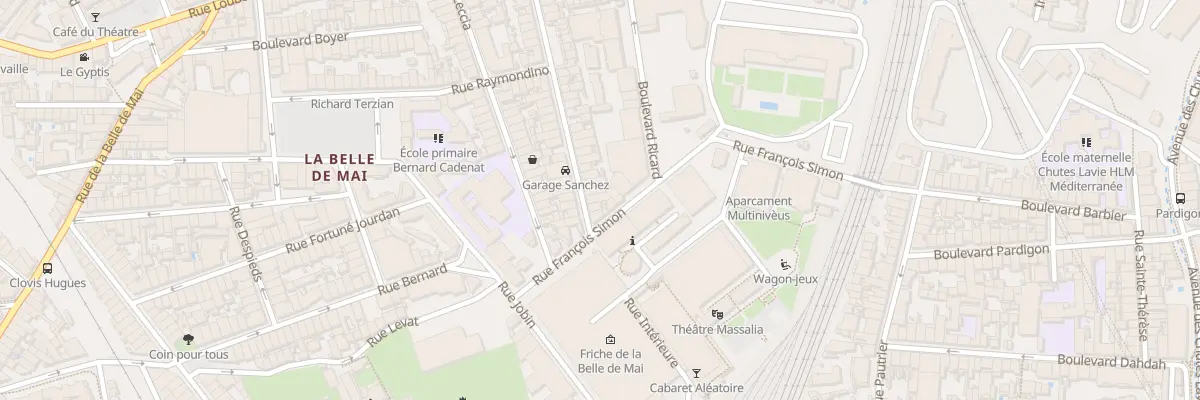 Plan du 6 Bd Allemand à Marseille 3e Arrondissement