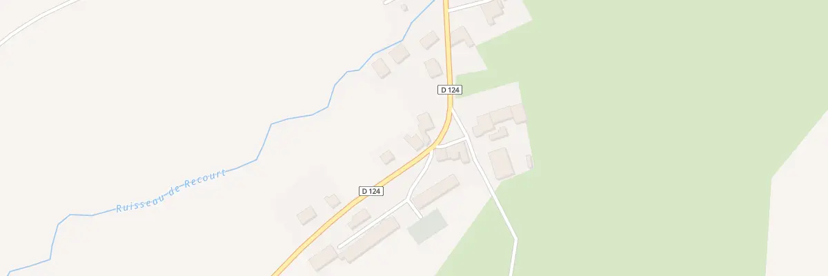 Plan du 4 Rue de Rambluzin à Récourt-le-Creux