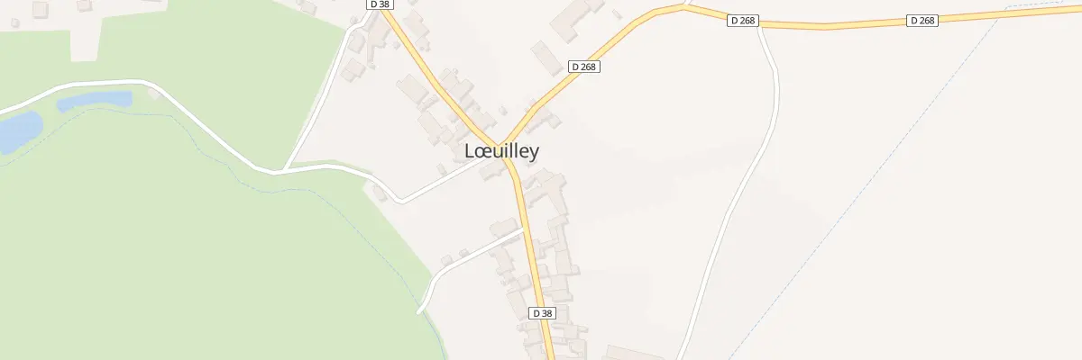 Plan du 3 Rte de Champagne à Lœuilley