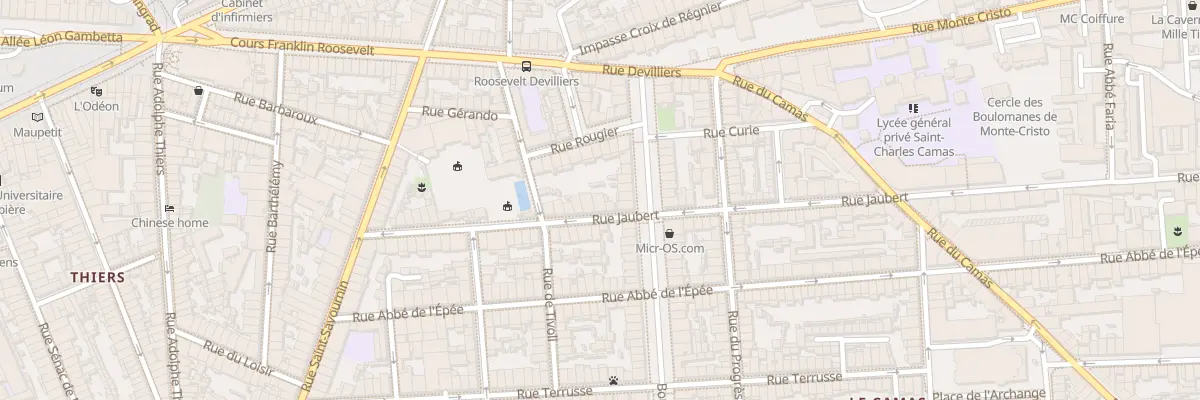 Plan du 43 Rue jaubert à Marseille 5e Arrondissement