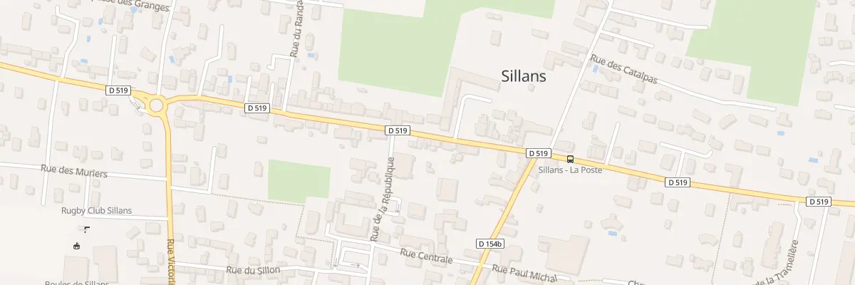 Plan du 1642 Rue Ambroise Carrier à Sillans