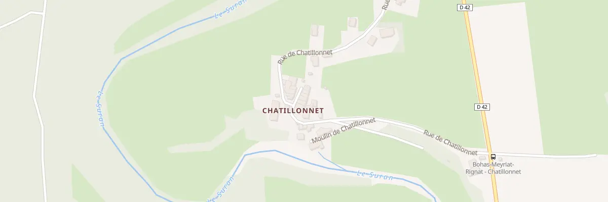Plan du 18 Rue du Grand Champ à Bohas-Meyriat-Rignat