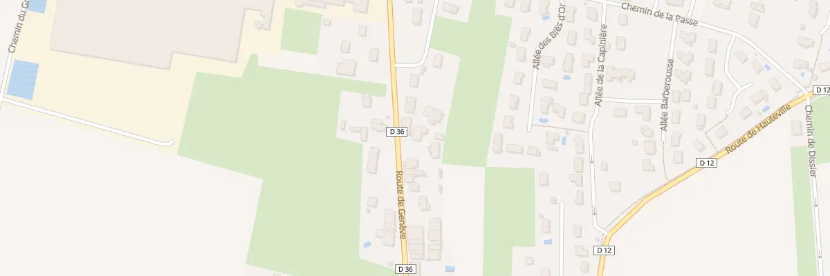 Plan du 326 Rte de Geneve à Saint-Jean-le-Vieux