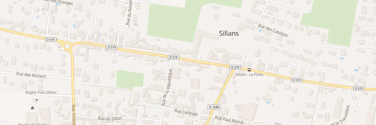 Plan du 1648 Rue Ambroise Carrier à Sillans