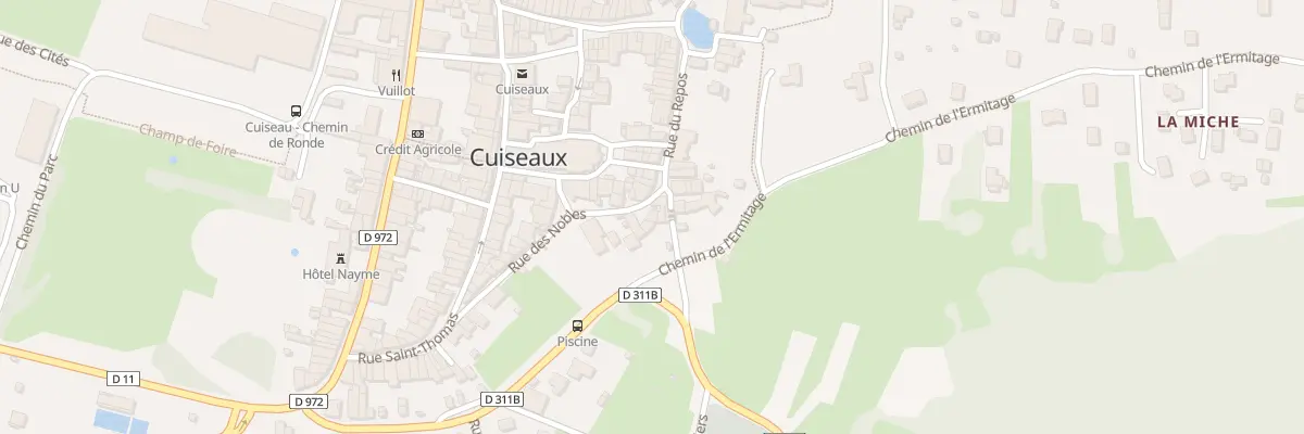 Plan du 4 Rue des Nobles à Cuiseaux