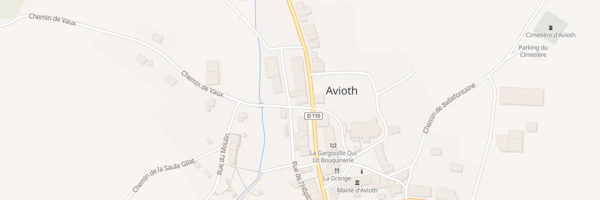 Plan du 1 Rue des Seigneurs de Breux à Avioth