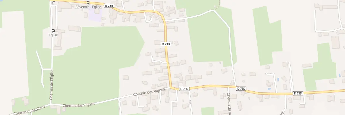 Plan du 469 Rue de la Charrière à Bévenais