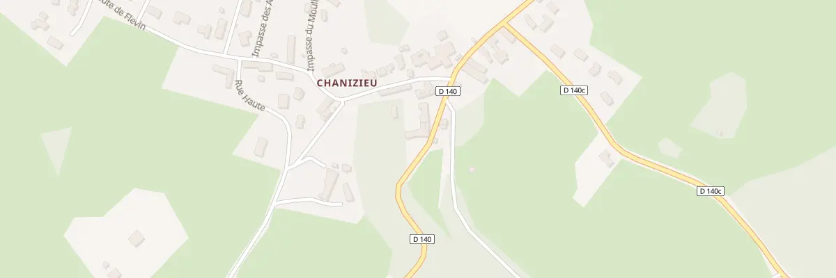 Plan du 373 Rte de Chanizieu à Courtenay