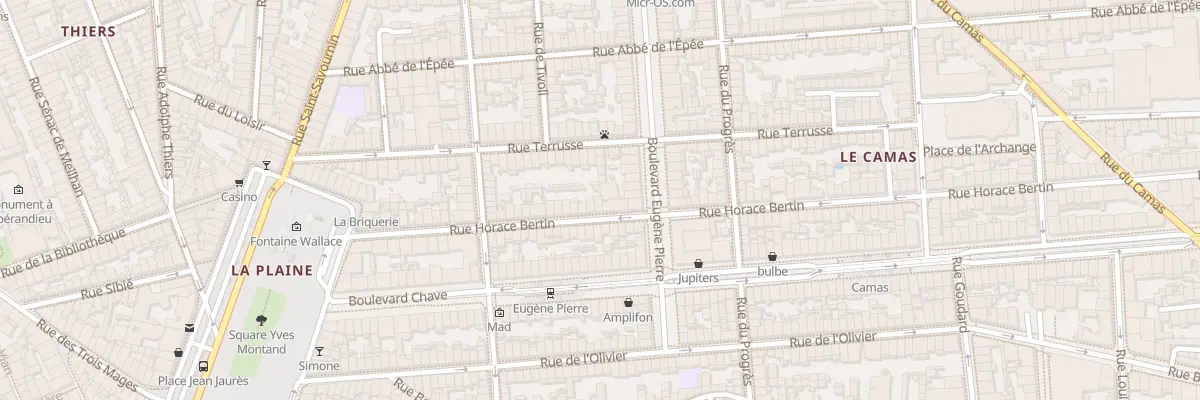 Plan du 53 Rue horace bertin à Marseille 5e Arrondissement