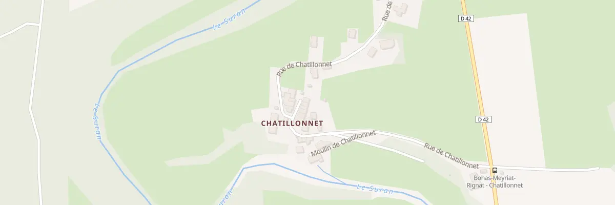 Plan du 34 Rue du Grand Champ à Bohas-Meyriat-Rignat