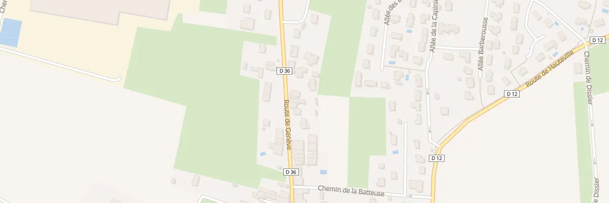 Plan du 290 Rte de Geneve à Saint-Jean-le-Vieux