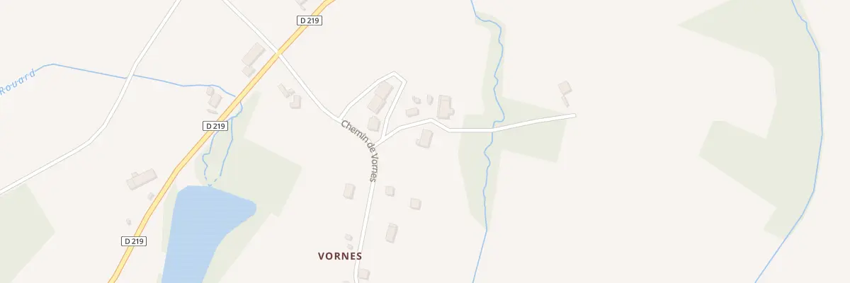 Plan du 4A A Vornes à Asnans-Beauvoisin