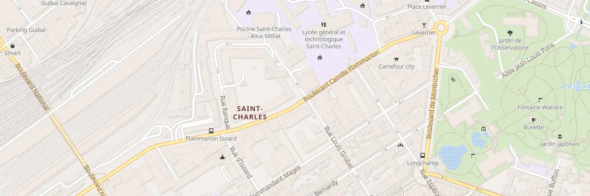 Plan du 39 Bd Camille Flammarion à Marseille 1er Arrondissement