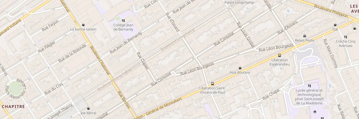 Plan du 91 Rue consolat à Marseille 1er Arrondissement