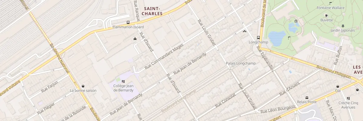 Plan du 67 Rue jean de bernardy à Marseille 1er Arrondissement