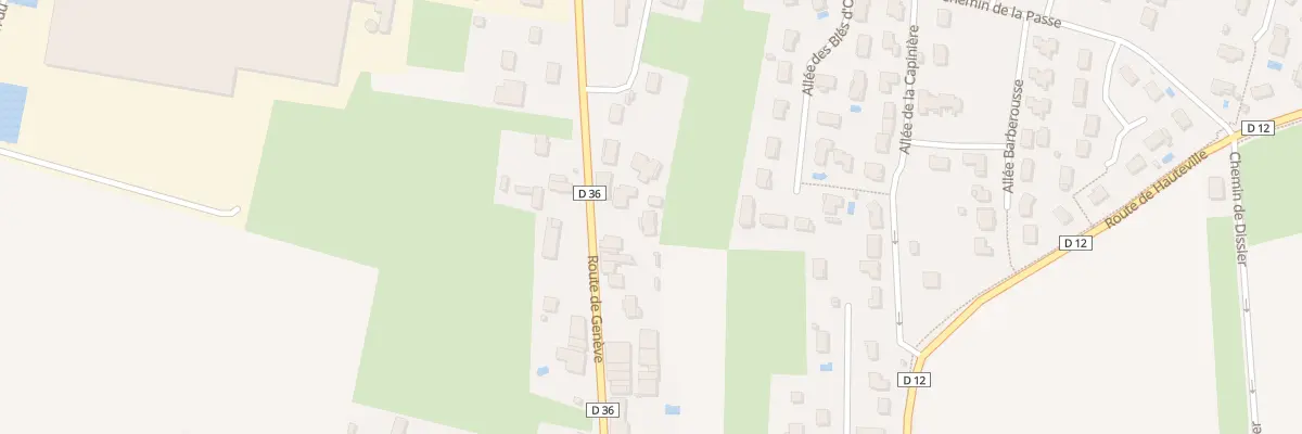 Plan du 318 Rte de Geneve à Saint-Jean-le-Vieux