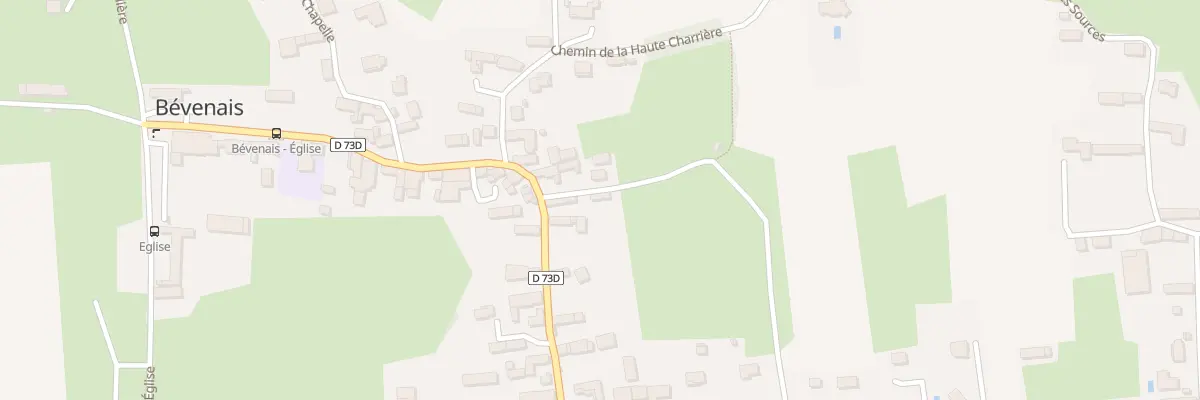 Plan du 34 Che du Lavoir à Bévenais