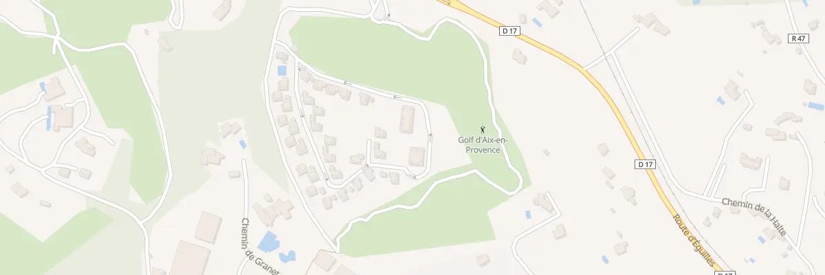Plan du 3735 Rte d’Eguilles à Aix-en-Provence