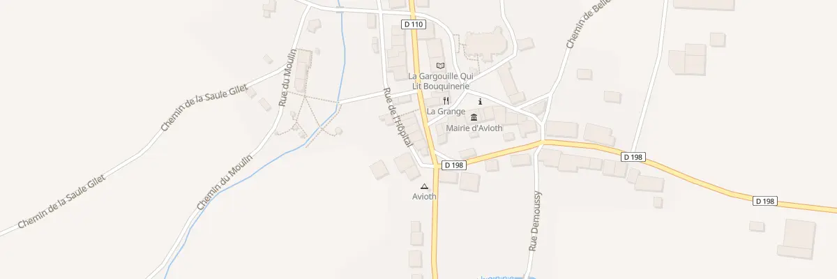 Plan du 5 Rue des Comtes de Chiny à Avioth