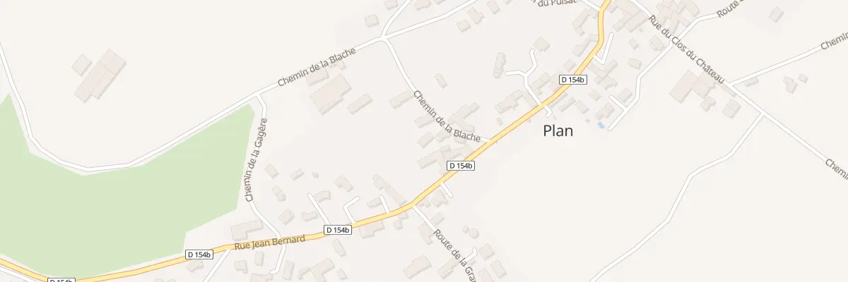 Plan du 55 Che de la Blache à Plan