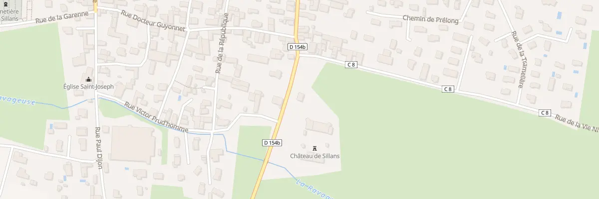 Plan du 6 Rue Louis Michel à Sillans