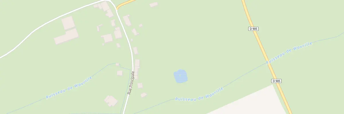 Plan du 290 Rue Principale à Wavrille