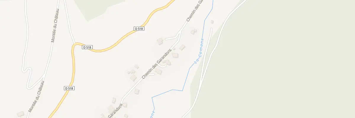 Plan du 9001 L’Ecluse à Chamaloc