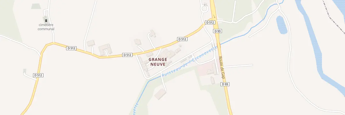 Plan du 150 Che Gabriel Faure à Montmaur-en-Diois