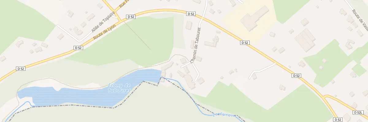 Plan du 440 Chem de Tabouret à Porcieu-Amblagnieu