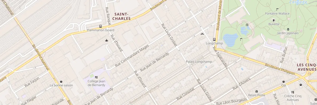 Plan du 79 Rue jean de bernardy à Marseille 1er Arrondissement