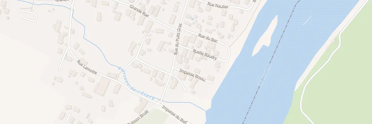Plan du 11 Rue du Puits Gras à Poncey-lès-Athée