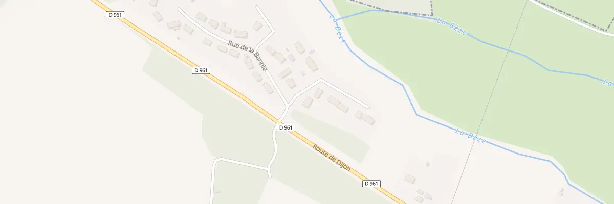 Plan du 2 Rue Quartier Thebas à Vonges