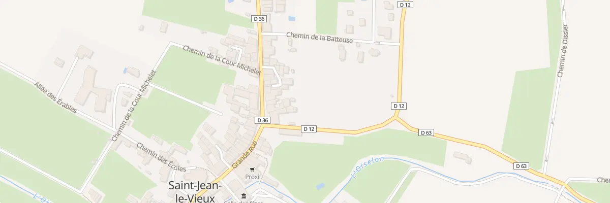 Plan du 30 Rte de Geneve à Saint-Jean-le-Vieux