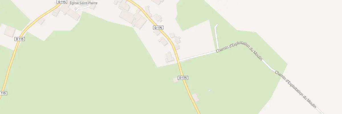 Plan du 14 Rue du Moulin à Cirfontaines-en-Ornois