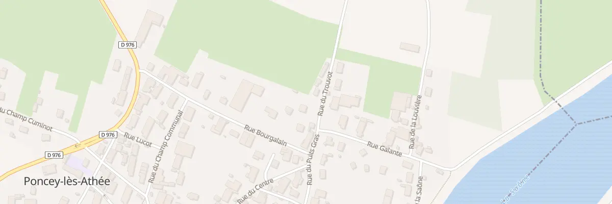 Plan du 19A Rue Bourgalin à Poncey-lès-Athée