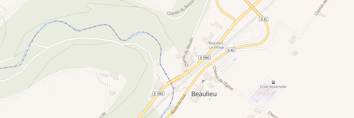 Plan du 41 Che du Moulin à Beaulieu