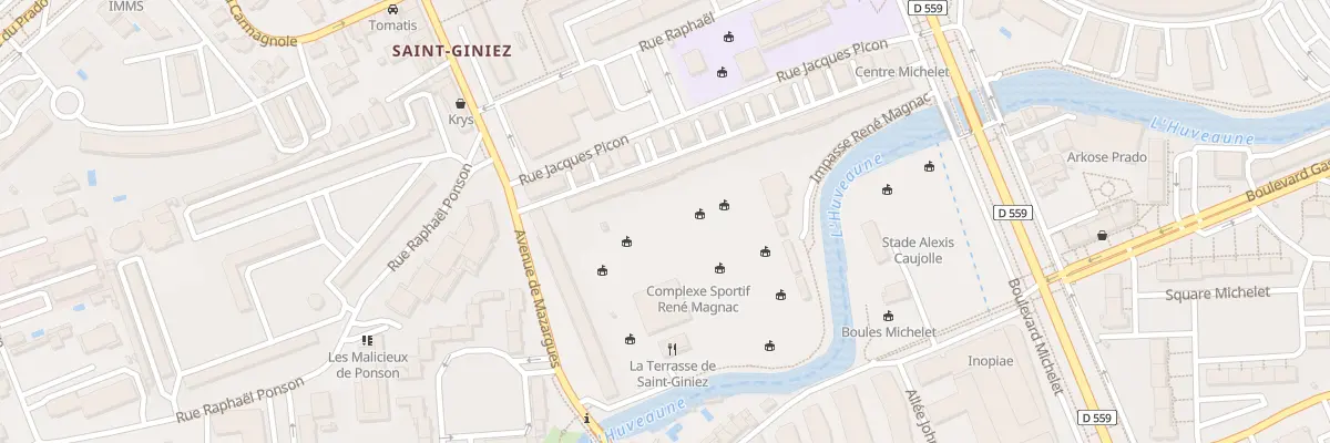 Plan du 82 Bd Michelet à Marseille 8e Arrondissement