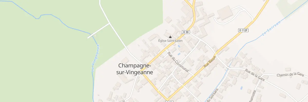 Plan du 18B Rue Haute à Champagne-sur-Vingeanne