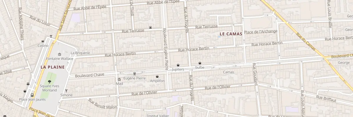 Plan du 65 Bd Chave à Marseille 5e Arrondissement