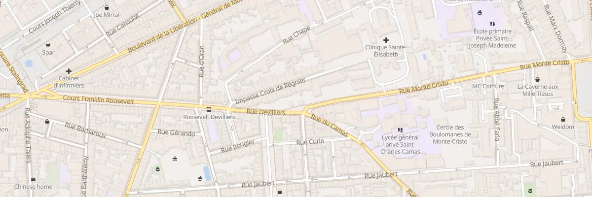Plan du 24 Imp Croix de Regnier à Marseille 4e Arrondissement