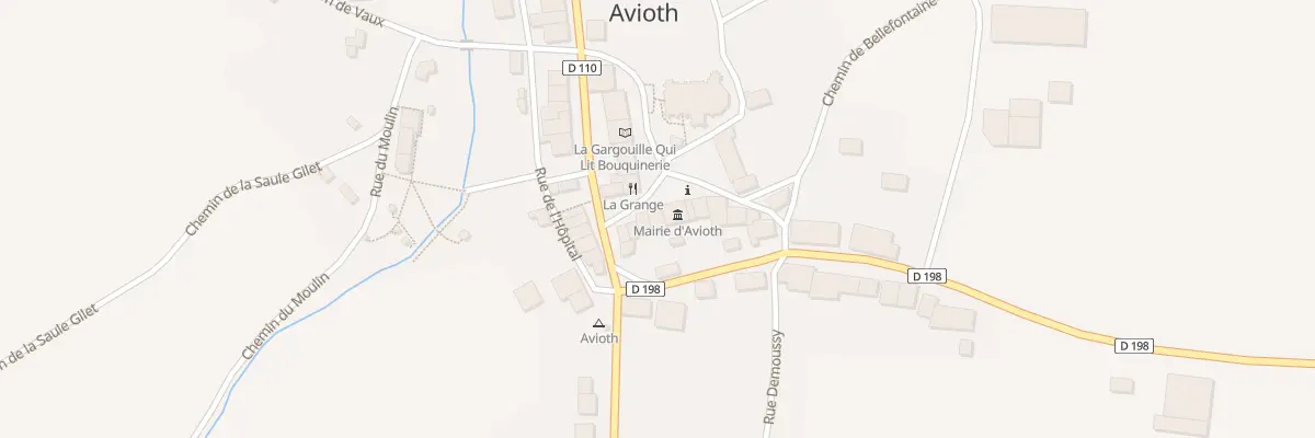 Plan du 3 Rue de l’Abbe Jacquemin à Avioth