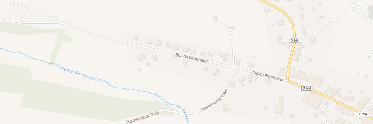 Plan du 11 Rue du Pommeret à Bannes