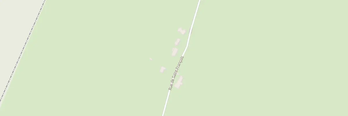 Plan du 5076 Rue de Saint Francois à Saint-Seine-en-Bâche