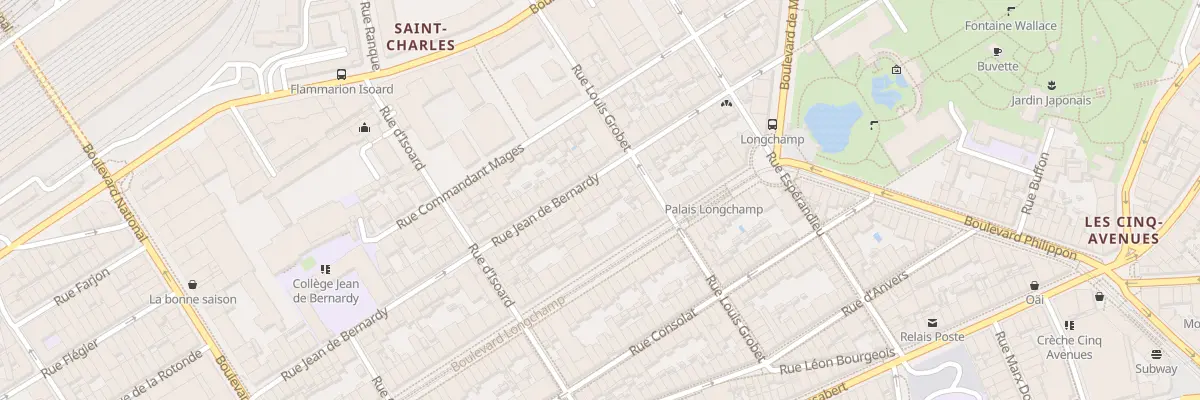 Plan du 82 Rue jean de bernardy à Marseille 1er Arrondissement
